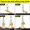 Premium Horse Tether Buckles Set Durable Equestrian Safety Rope Clips 9