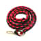 Premium Hand Braided Horse Lead Rope With Durable Woven Webbing Reins 0