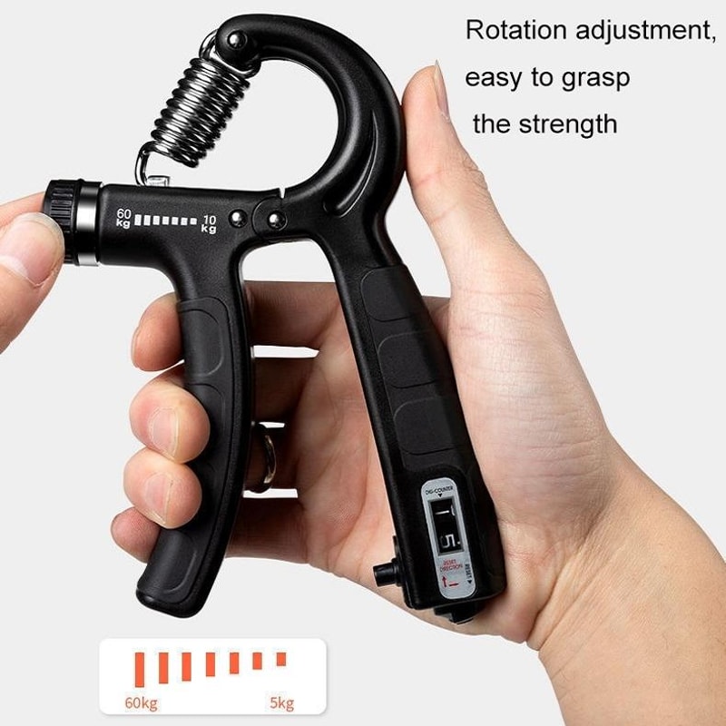 Adjustable Hand Grip Strength Trainer Durable Hand & Finger Strengthener