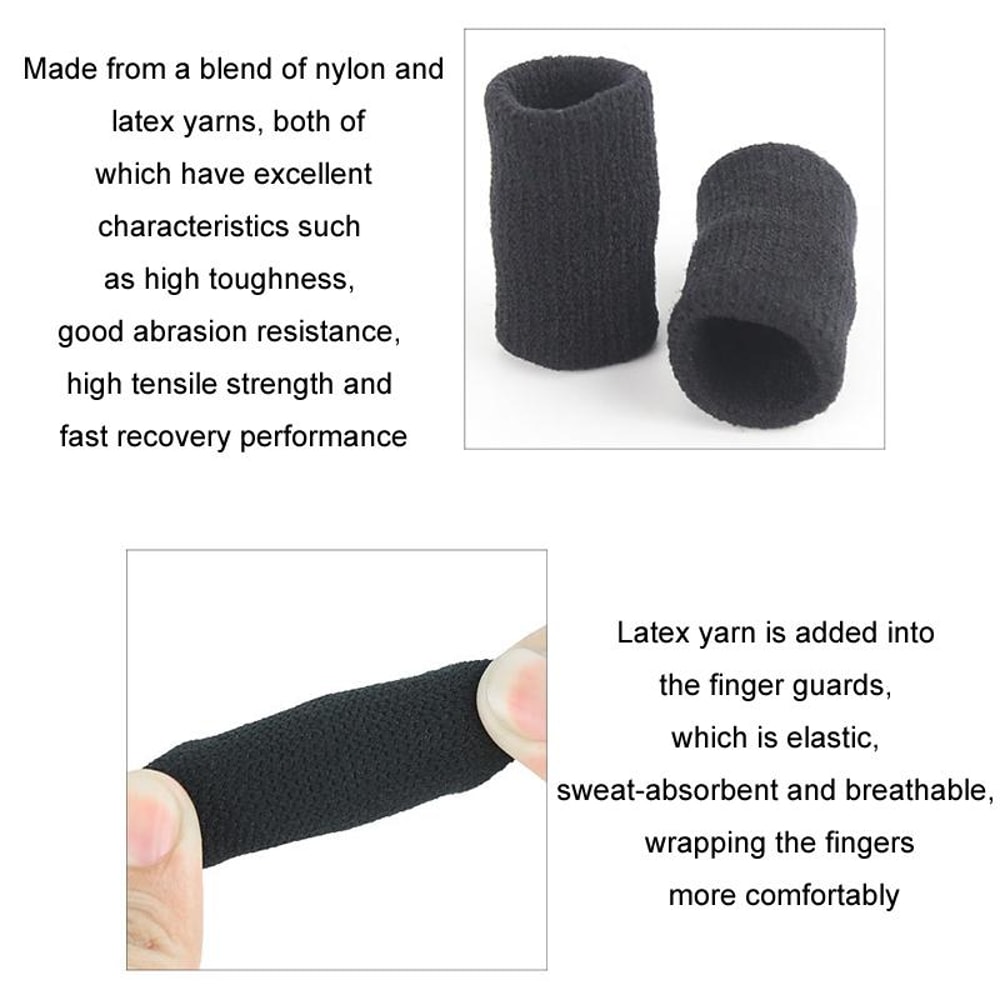 PremiumBasketball Finger Sleeves Sports Joint Protectors 4