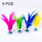 Premium Feather Kick Shuttlecock Foot Exercise Toy 1