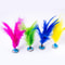 Premium Feather Kick Shuttlecock Foot Exercise Toy 0
