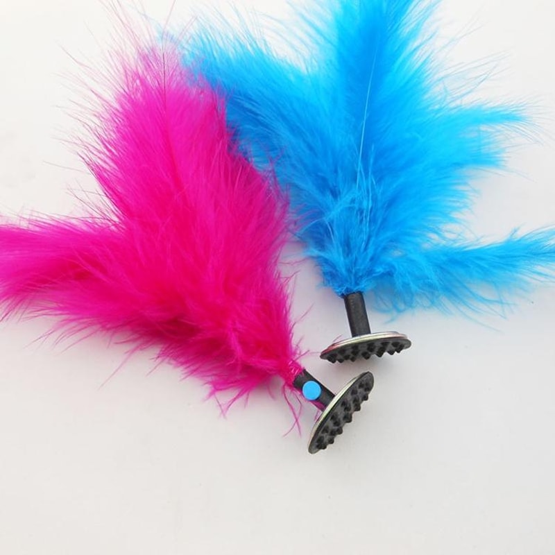 Premium Feather Kick Shuttlecock Foot Exercise Toy 2