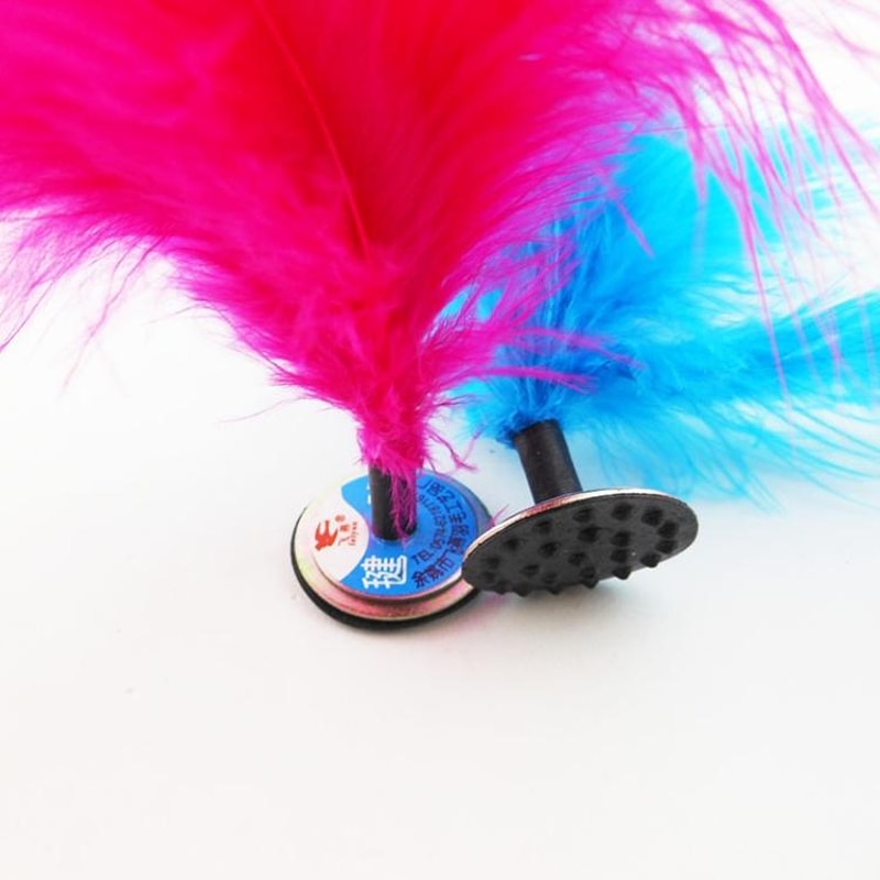 Premium Feather Kick Shuttlecock Foot Exercise Toy 3