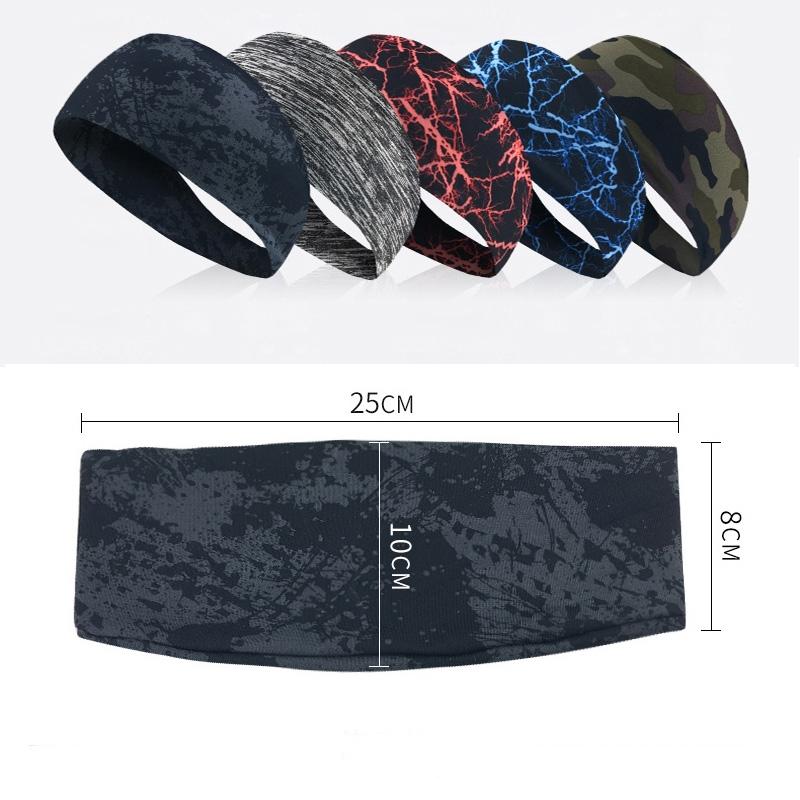 Premium Absorbent Cycling Yoga Headband For Men And Women 1
