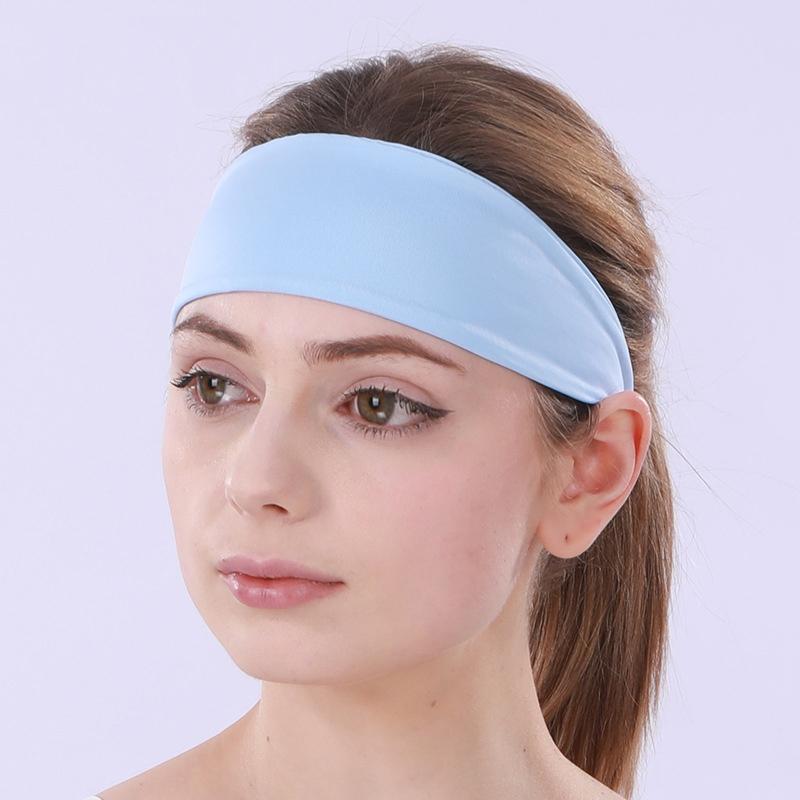 Cooling Yoga Headband Moisture Wicking Sports Sweatband for Running Gym Cycling