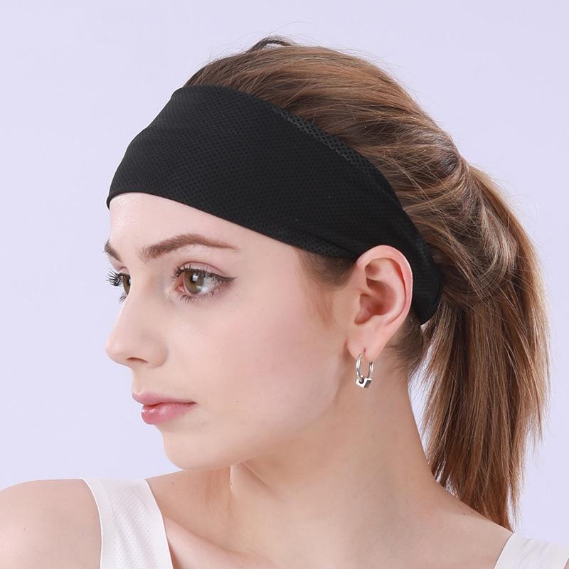 Cooling Yoga Headband Moisture Wicking Sports Sweatband for Running Gym Cycling