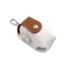 Portable Golf Ball Pouch PU Leather Mini Clip On Golf Accessory Bag 1