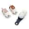 Portable Golf Ball Pouch PU Leather Mini Clip On Golf Accessory Bag 0