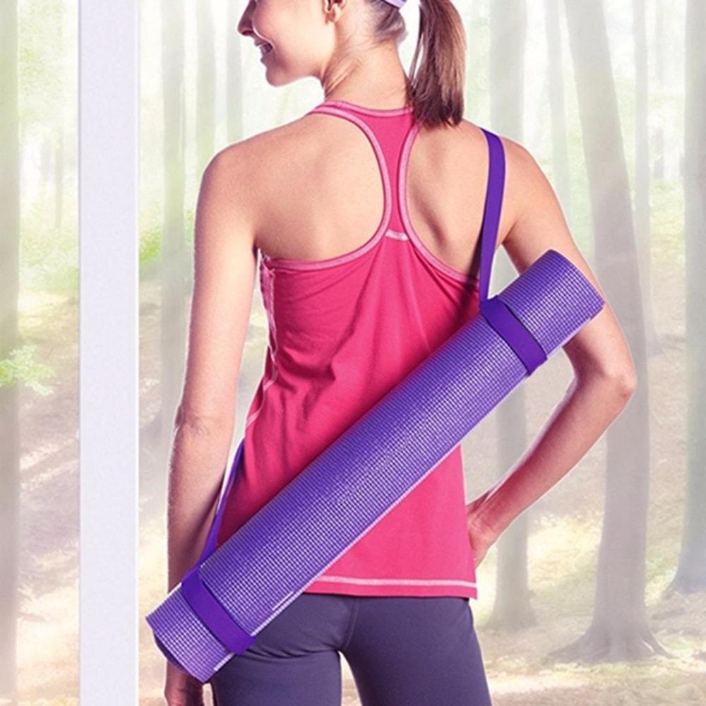 Cotton Yoga Mat Carrier Strap With Stretching Support For Pilates And Fitness 4
