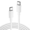 60W USB C Fast Charging Cable Type C To Type C Data Sync Cord 1