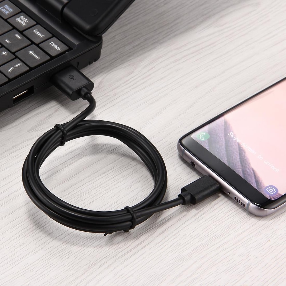 Fast Charge USB C Cable 1M Type C Charging Data Sync Cord For Android Devices 5