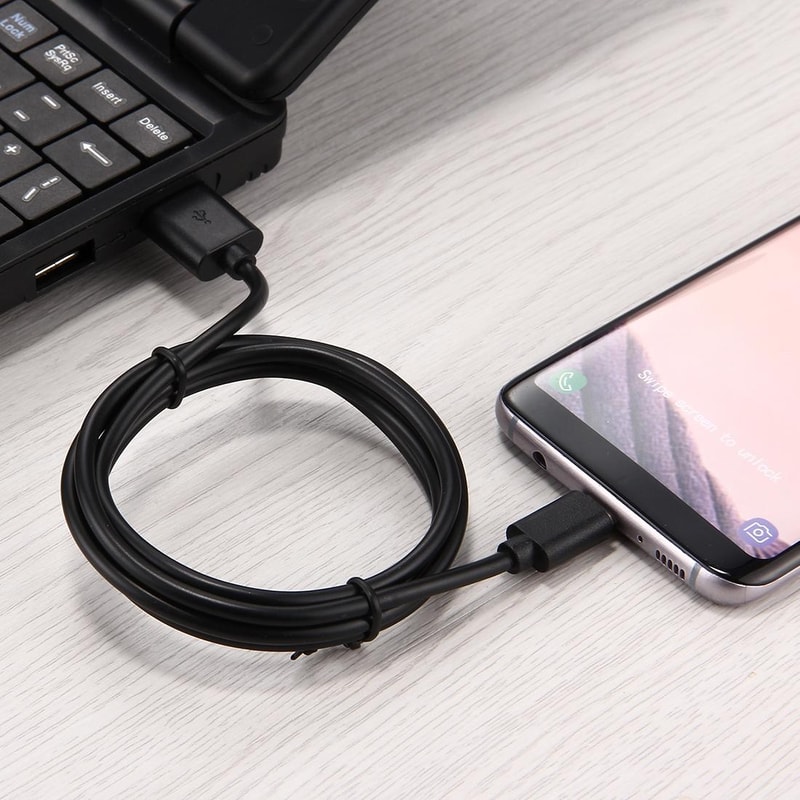 Fast Charge USB C Cable 1M Type C Charging Data Sync Cord For Android Devices 5