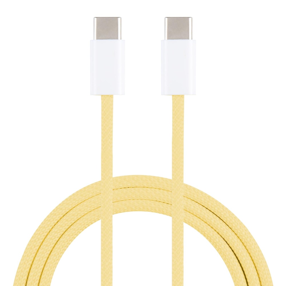 20W USB C to USB C Cable Macaron Braided Fast Charging Cord for Phones, Tablets