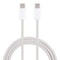 20W USB C to USB C Cable Macaron Braided Fast Charging Cord for Phones, Tablets