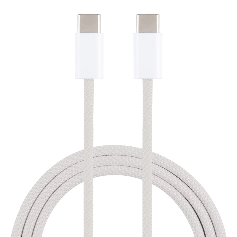 20W USB C to USB C Cable Macaron Braided Fast Charging Cord for Phones, Tablets