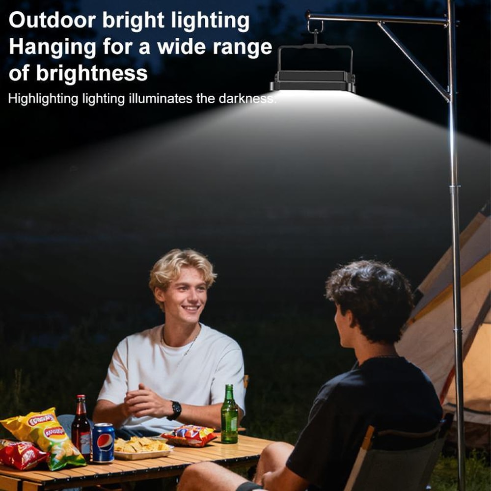 DH17 Portable Floodlight Rechargeable LED Work Light For Camping Emergency Use 10