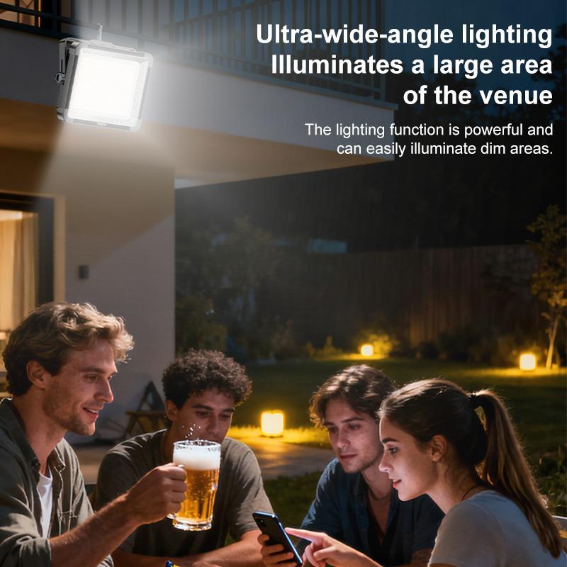 DH17 Portable Floodlight Rechargeable LED Work Light For Camping Emergency Use 2