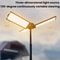 720 Rotating LED Camping Lantern With Foldable Tripod Light USB Rechargeable Power Bank 5