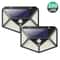 100 LED Solar Motion Sensor Light For Outdoor Wall Patio Garden And Balcony Security 1