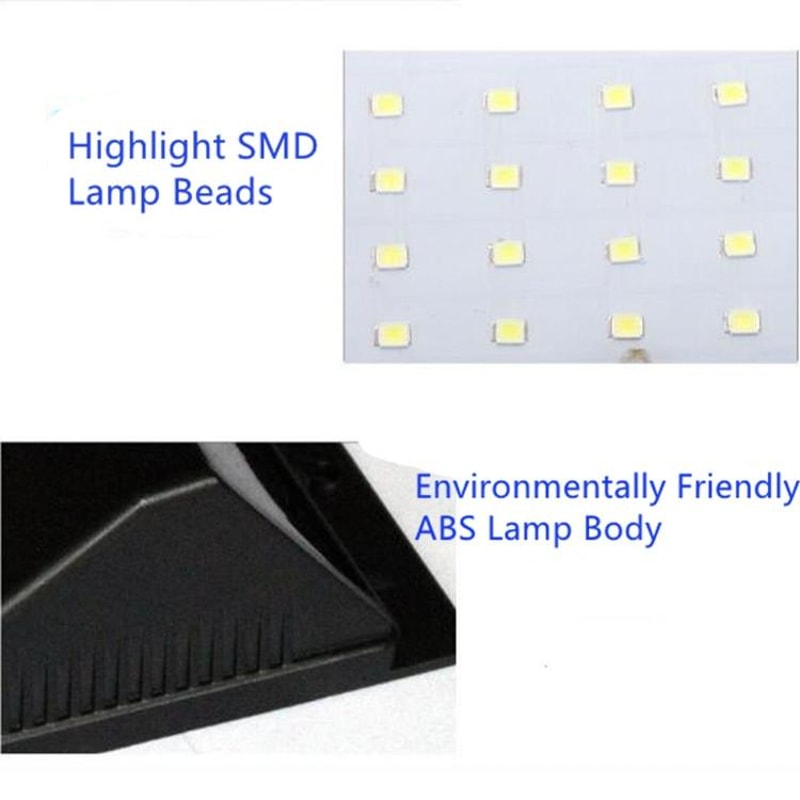 100 LED Solar Motion Sensor Light For Outdoor Wall Patio Garden And Balcony Security 7