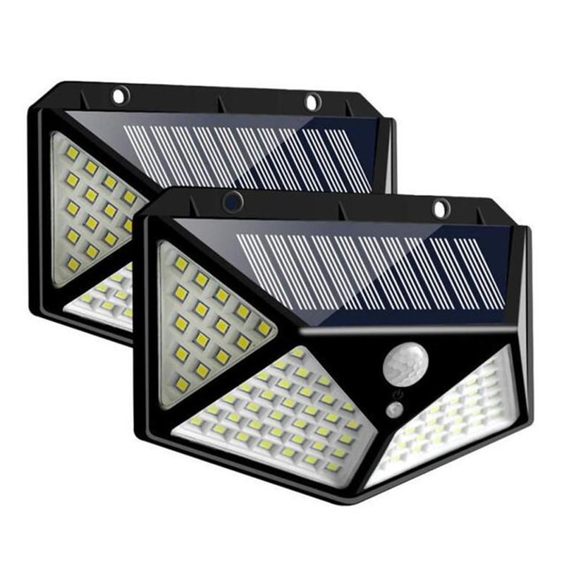 100 LED Solar Motion Sensor Light For Outdoor Wall Patio Garden And Balcony Security 11
