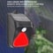 Solar Motion Sensor Alarm Light With Remote Control Waterproof Security Siren 2