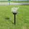 Solar Garden Spike Light With LED Ground Stake Pathway Illumination 2