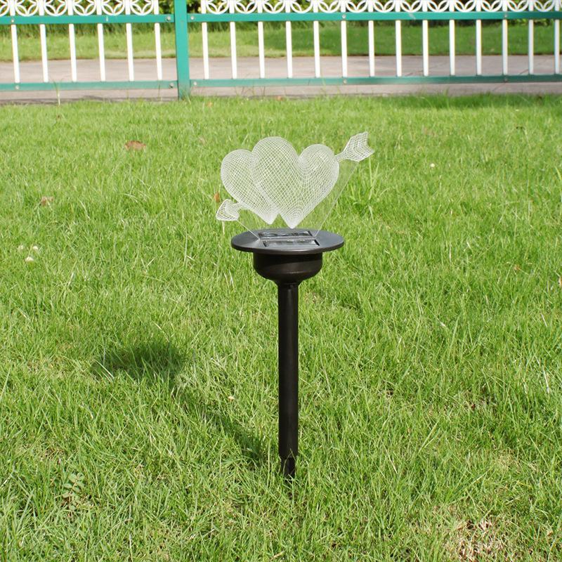 Solar Garden Spike Light With LED Ground Stake Pathway Illumination 2