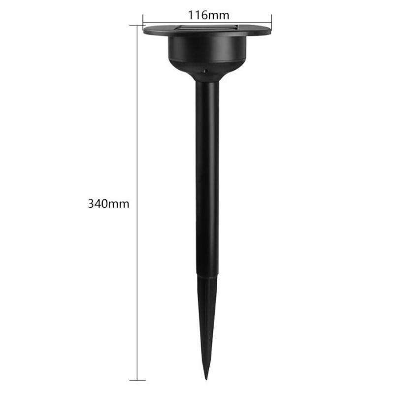 Solar Garden Spike Light With LED Ground Stake Pathway Illumination 4