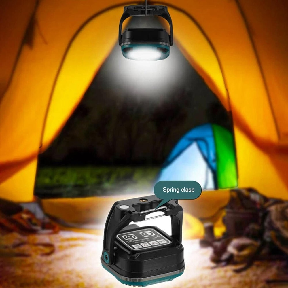 Rechargeable LED Tent Work Light With Magnetic Stand For Camping And Emergency Use 10
