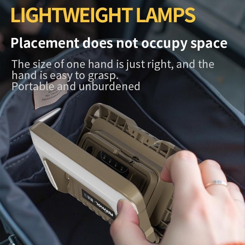 180 Foldable Camping Light Rechargeable LED Work Light With 1000LM Waterproof Design 5