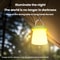 SMILING SHARK Rechargeable Camping Lantern LED Hanging Light For Tent Emergency Night Market Use 1