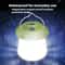 SMILING SHARK Rechargeable Camping Lantern LED Hanging Light For Tent Emergency Night Market Use 6