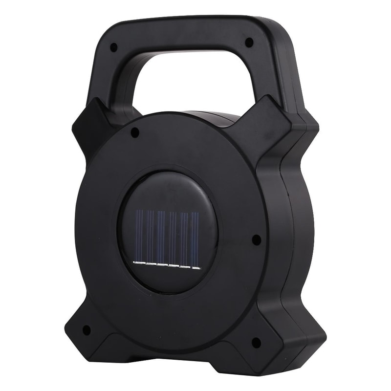 Solar Rechargeable COB LED Work Light Portable Camping Lamp With Power Bank 2