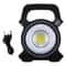 Solar Rechargeable COB LED Work Light Portable Camping Lamp With Power Bank 4