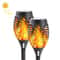 Solar Flame Pathway Lights 2 Pack Waterproof LED Garden Torch Lamps 1