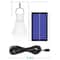 SolarGlow Portable Camping Light Bulb USB Rechargeable Outdoor Emergency Lamp 4