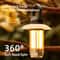GlowTrail Rechargeable Camping Lantern Flashlight With Warm White Dual Light 3