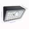 Solar Motion Sensor Wall Light With Dual Color LEDs IP65 Waterproof Outdoor Security Lamp 5