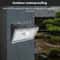 Solar Motion Sensor Wall Light With Dual Color LEDs IP65 Waterproof Outdoor Security Lamp 1