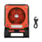 Solar Camping Fan Light With USB Charger And LCD Power Display 6