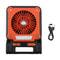 Solar Camping Fan Light With USB Charger And LCD Power Display 6