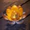 Solar Lotus Garden Light Waterproof LED Courtyard Lamp For Outdoor Patio Decor 0