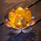 Solar Lotus Garden Light Waterproof LED Courtyard Lamp For Outdoor Patio Decor 0