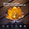 Solar Lotus Garden Light Waterproof LED Courtyard Lamp For Outdoor Patio Decor 1