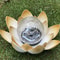 Solar Lotus Garden Light Waterproof LED Courtyard Lamp For Outdoor Patio Decor 2