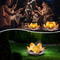 Solar Lotus Garden Light Waterproof LED Courtyard Lamp For Outdoor Patio Decor 5