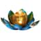 Solar Lotus Garden Light Waterproof LED Courtyard Lamp for Outdoor Patio Decor
