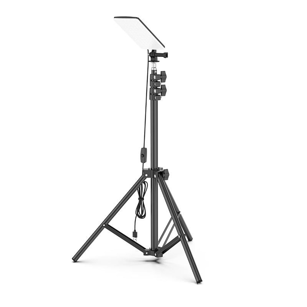 Portable Camping Light With Adjustable Tripod Stand USB Powered LED Work Lamp 5